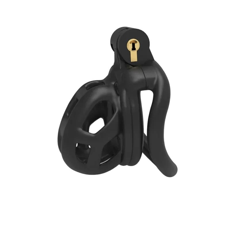 Cage de chasteté cobra S en plastique modèle court 5 cm