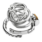 Dimensions de la cage de chasteté Eden en métal réglable modèle universel
