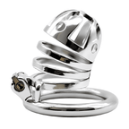 Cage de chasteté Elian en métal conception essentielle modèle standard