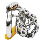 Cage de chasteté Moris en métal modèle BDSM