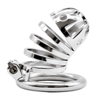 Cage de chasteté Oris en métal conception essentielle longueur étendue