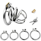 Accessoires fournis avec la cage de chasteté Solia en métal modèle débutant accessible