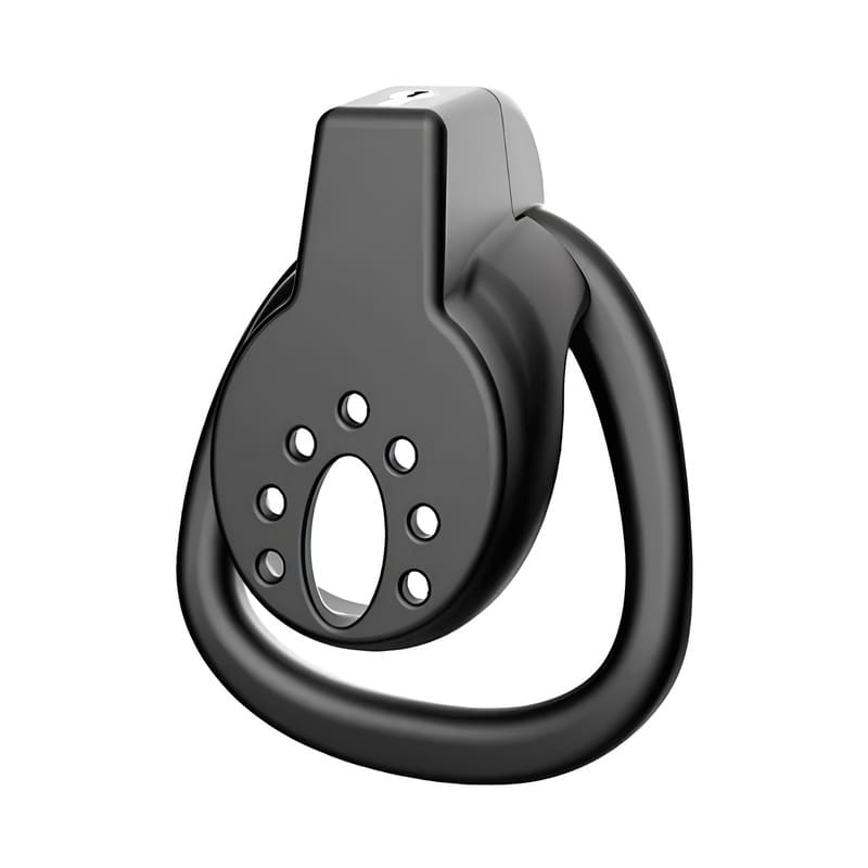Cage de chasteté Zen plate en plastique format contenu discret